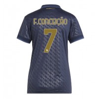 Camiseta Juventus Francisco Conceicao #7 Tercera Equipación para mujer 2024-25 manga corta